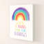 «Look For Rainbows», art sur toile-22758991-22758996