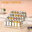 Freestanding Spice Rack with Adjustable Racks