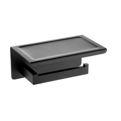 Porte-papier hygiénique à réservoir avec tablette