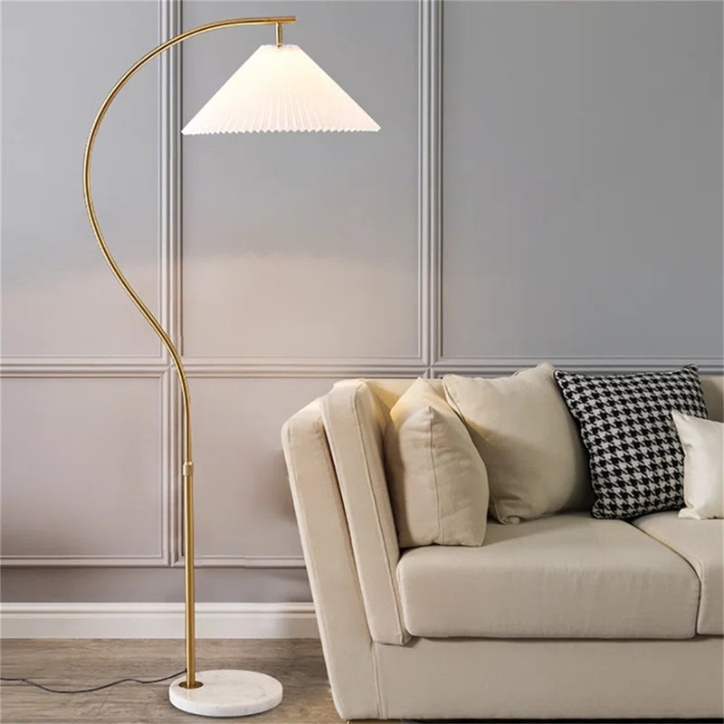 Lampe sur pied arquée 63 pouces