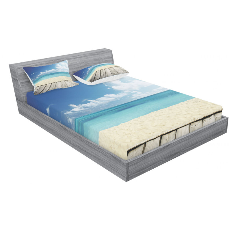 Microfiber Sheet Set, Full Sheet Set with Fitted Sheet