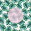 « monstera rose motif », impression sur toile-31172853