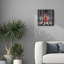 Art mural sur toile Lehlani «Dramatic Christmas Forest» par Rey Klimt-1442376291