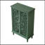 Armoire avec portes sculptées creuses-104742633