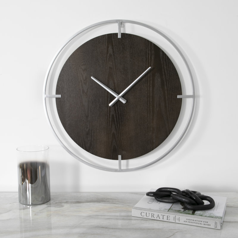 Jenevie Metal Wall Clock