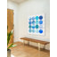 Pois bleus - impression sur bois-40082960