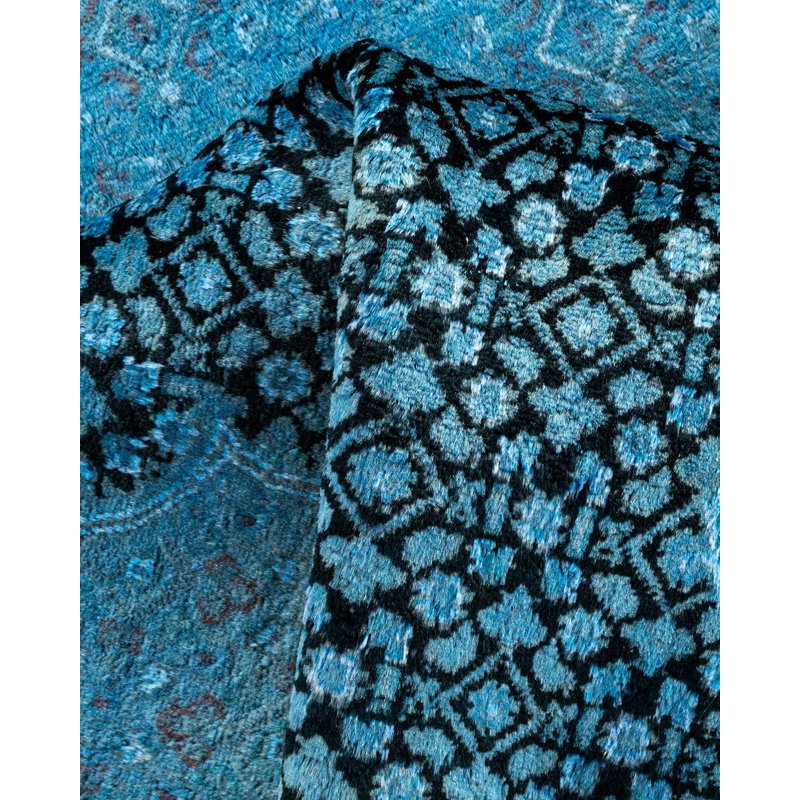 Fine Vibrance One-of-a-Kind 6' 7" X 9' 10" Hand Knotted Area Rug