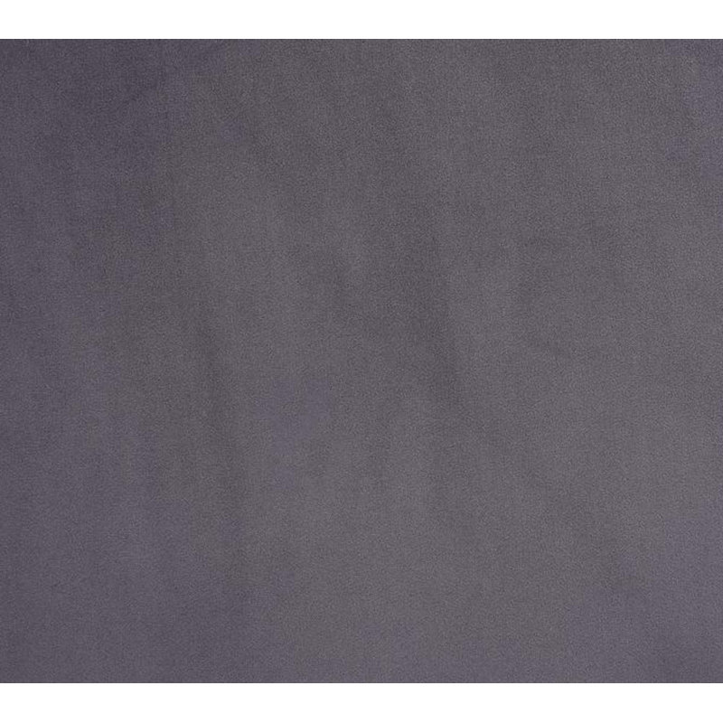 Canapé en velours Patrycja, Velours gris velours, H 32 po x l 95 po x P 36 po