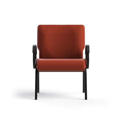 Stackable Waiting Room Chair with Metal Frame