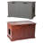 Merry Pet Cat Washroom Bench with Removable Partition Wall, Gray and Pet Cat Washroom Bench, Walnut