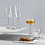 Demaje Crystal Champagne Flutes 210ml - Set of 6