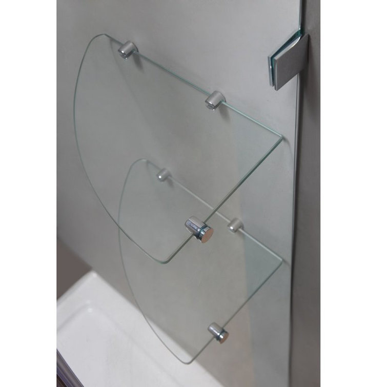 Avalux GS 48" x 72" Rectangle Hinged Shower Enclosure