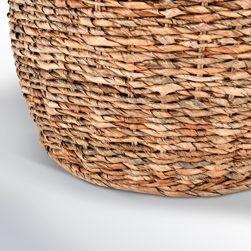 Ellsberg Woven Rattan End Table