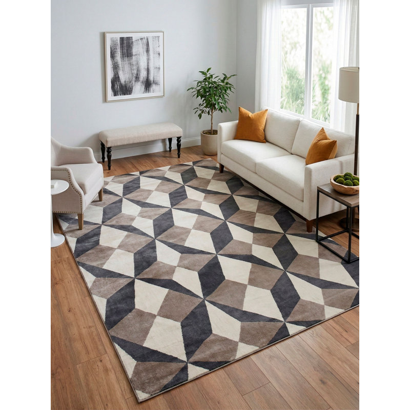 Tapis rectangulaire 7 pi 8 po x 10 pi 10 po Nubia Rectangle, Rectangle 5 pi x 7 pi 2 po