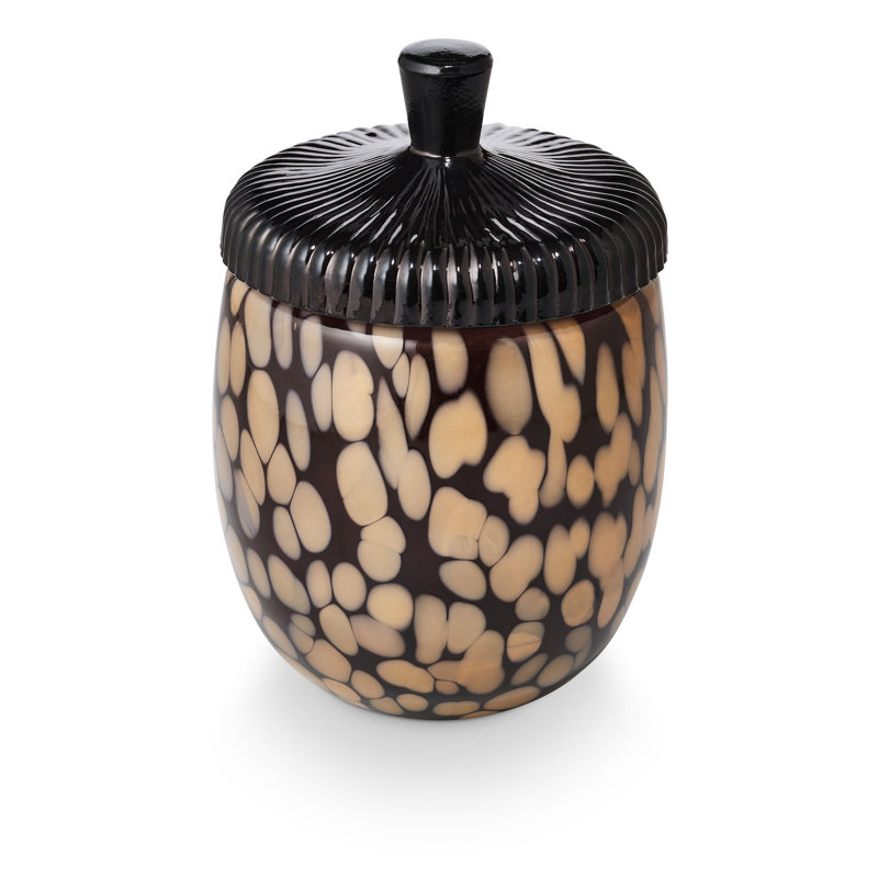 Bougie gland en verre Midnight