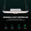 Lumière à DEL 150W à spectre complet avec lumière rouge et infrarouge, lumière quantique à intensité variable pour plantes d'intérieur