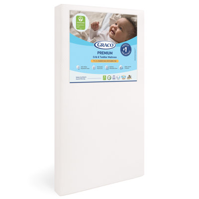 Graco Premium Foam Standard Crib and Toddler Bed Mattress -  06710-400