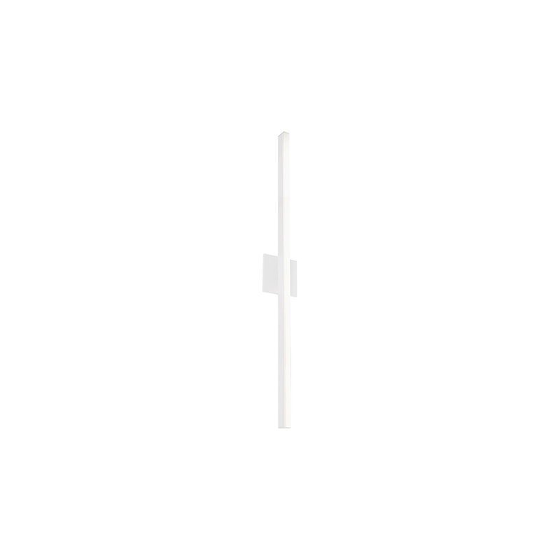 Vega 1 - Light LED Wallchiere, White, 37" H x 4.75" W x 1.75" D