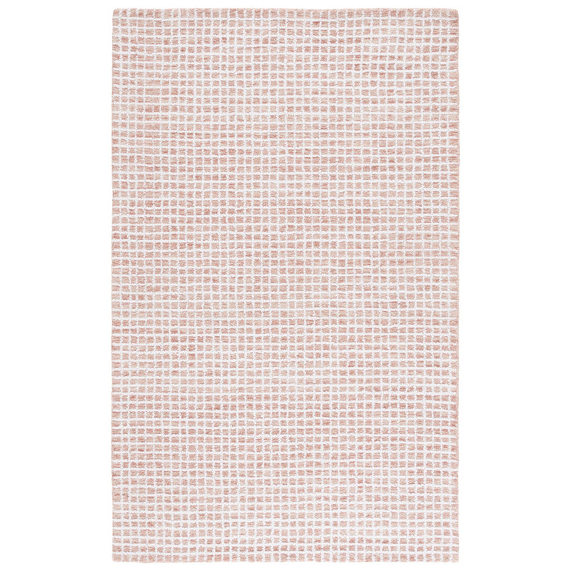 Abstract Hand Tufted Performance Abstract Indoor Rug, Rectangle 4' x 6'