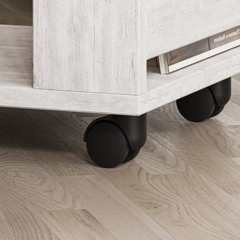 Daye End Table, Light Grey