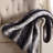 Christian Siriano Black Giftable Boxed Throw