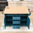 Chinita Versatile Dual Folding Kitchen Island Cart with Storage and Built-in Charging Station-1628412039