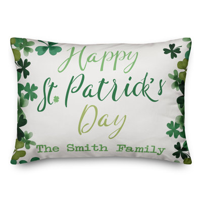  Couvre-oreiller rectangulaire Happy St. Patricks Day