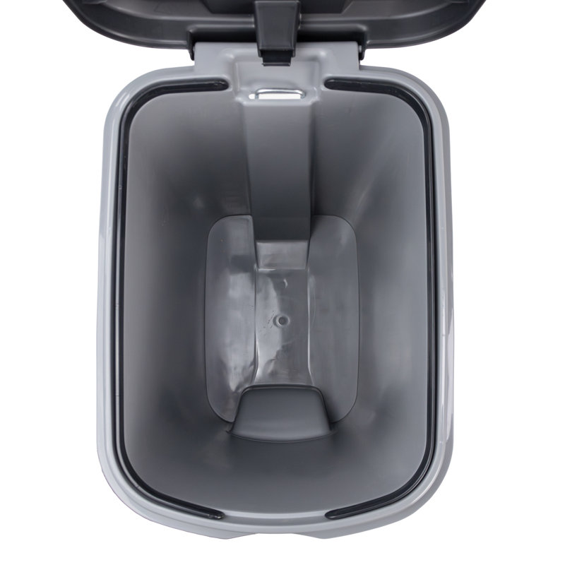 Rebrilliant Plastic Decorative Bin, 55.5cm H x 31cm W x 44.5cm D