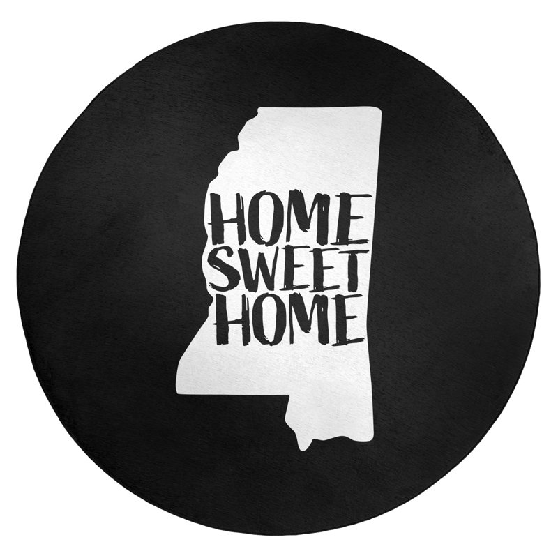 Tapis en poly-chenille mississippi à la maison