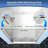 32-33.9 in. W x 72 in. H Pivot Swing Frameless Shower Door with Clear SGCC Tempered Glass-117010708
