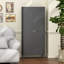 [Métal réglable] Armoire de rangement en métal à 2 portes avec tablettes réglables et armoire en acier pour la cuisine, le salon, la salle à manger et le bureau-84413638