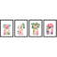 Flacons de parfum français - ensemble de 4 reproductions de cadres photo-97782193-97782196