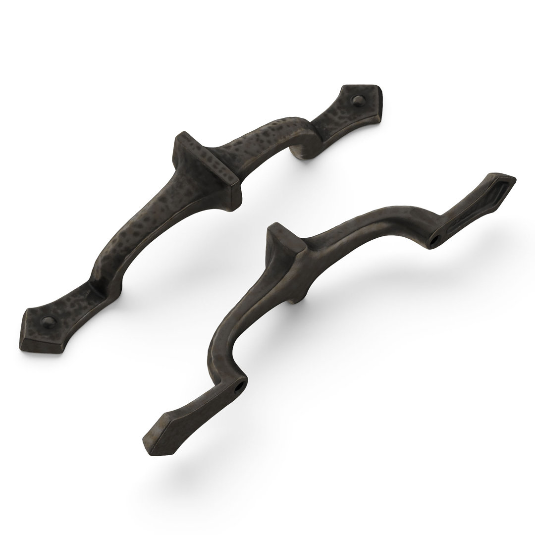 Mountain Lodge Kitchen Cabinet Handles, Solid Core Drawer Pulls for Cabinet Doors, 3" Hickory Hardware 