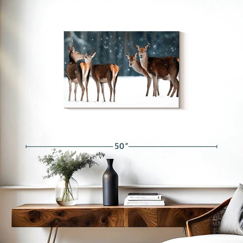Cerf des neiges femme Brampt, H 20 po x l 30 po
