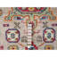 Tapis de style oriental géométrique noué à la main 100% laine 9 pi x 11 pi 10 po 6155ADC9BD394CB0A12F11487FF443FF