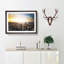 High over the Chicago Skyline - Picture Frame Painting Print-56712234-56712233