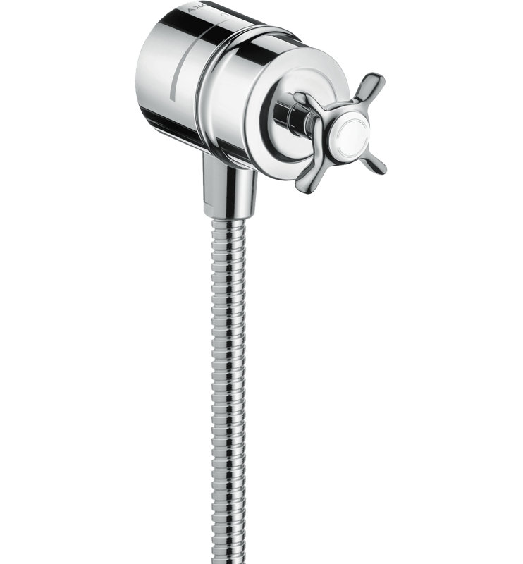 Montreaux Fix-Fit Stops Valve with Cross Handle, Chrome