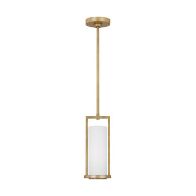 Luminaire suspendu cylindrique à 1 lumière Tuomo