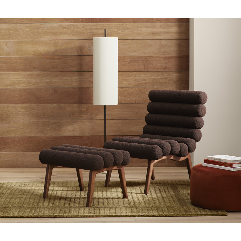 Delmare 60.5'' Matte Column Floor Lamp