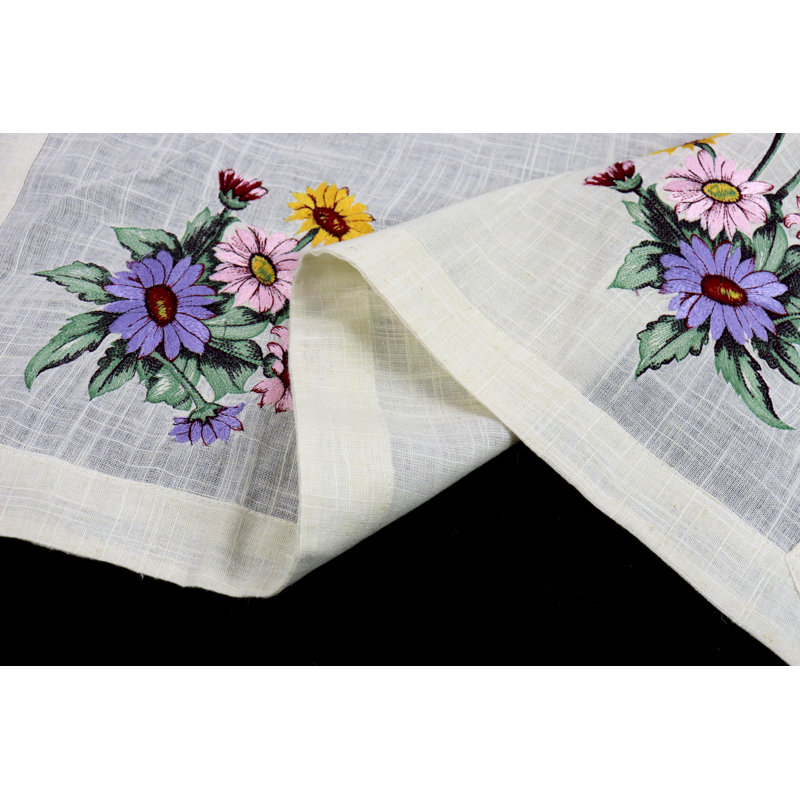 Passerine Floral Square Table Topper