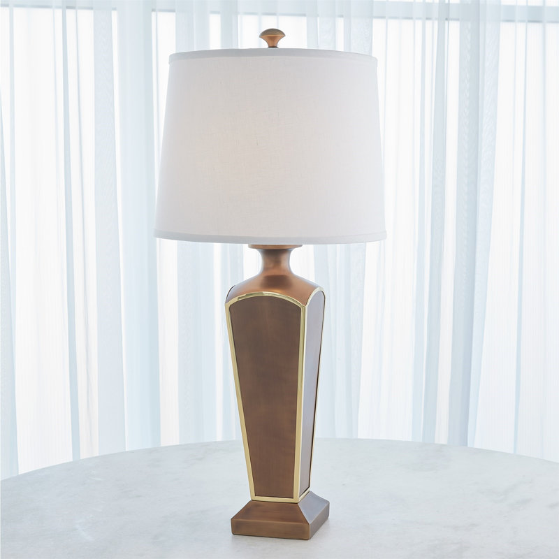 Regency Steel Standard Table Lamp