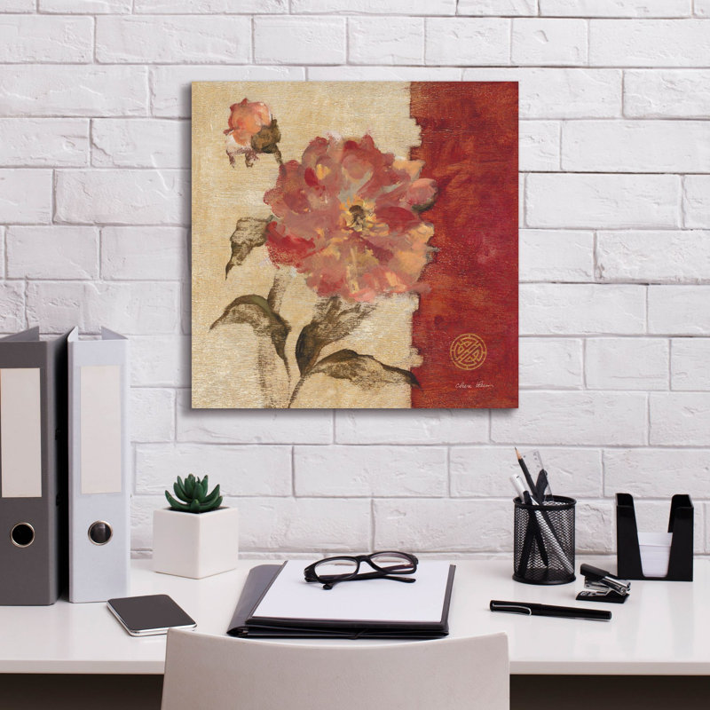 Art mural sur toile 26 po x 26 po Latitude Chinois® par Cheri Blum, H 18 po x l 18 po x P 0,75 po