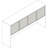 Wall-Mount Hutch Frosted Glass Door-106462765