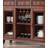 43.70" Brown Rectangular Solid Wood Wine Racks