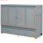Grand lit gris avec rangement de tiroir suffisant pour un grand lit en option-2088507924-2088507927