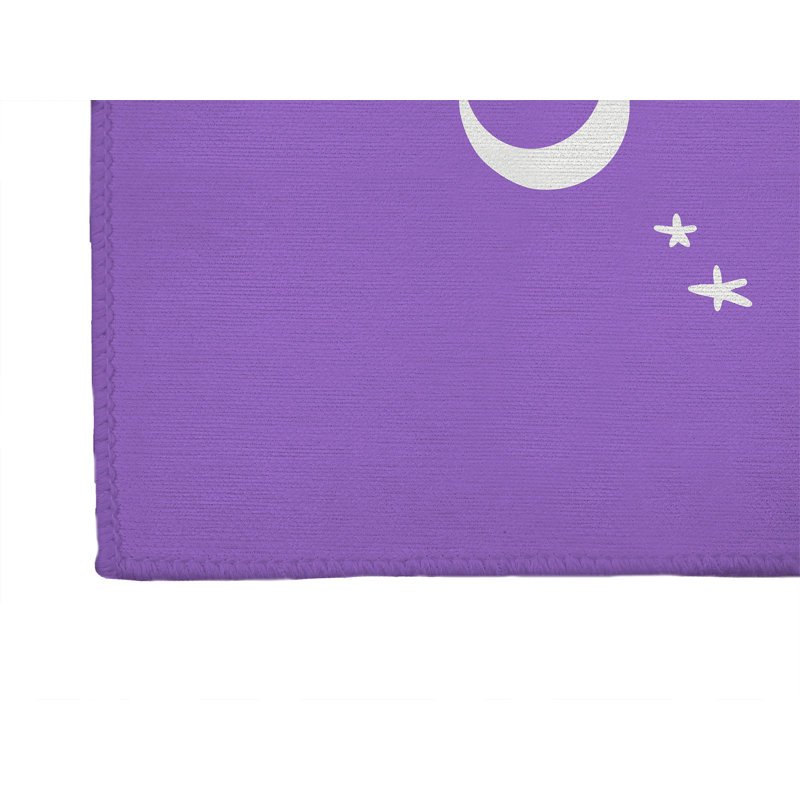 Tapis d'entrée antidérapant Spooky Season, Mauve, L 24 po x L 36 po