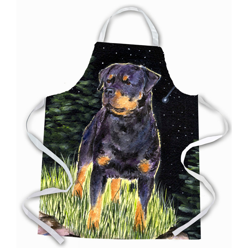 Tablier rottweiler starry night