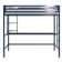 Maxwell Metal Loft Bed with Built-in-Desk by Novogratz
