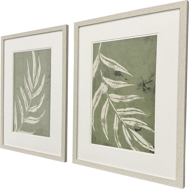 Feuille de palmier, art encadré