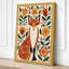 Fox and Botanica Botanical - Wrapped Canvas-1474631539-1474631540